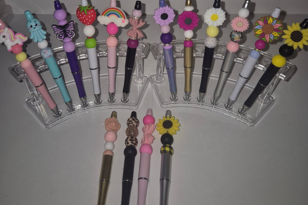 Mummy & Me Beaded Keychain and Pen Set