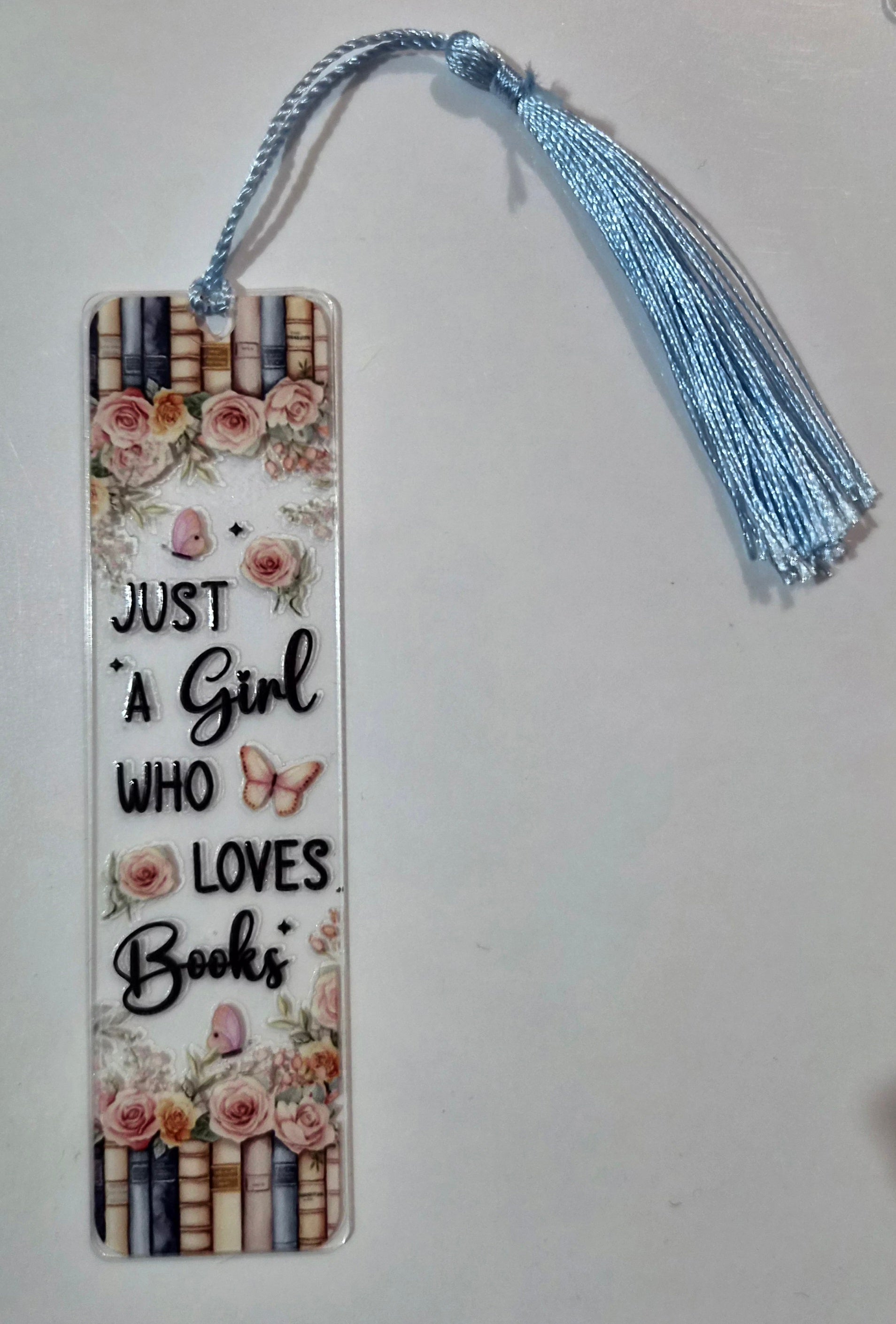 Mummy and Me Acrylic Bookmark Floral Quotes Collection