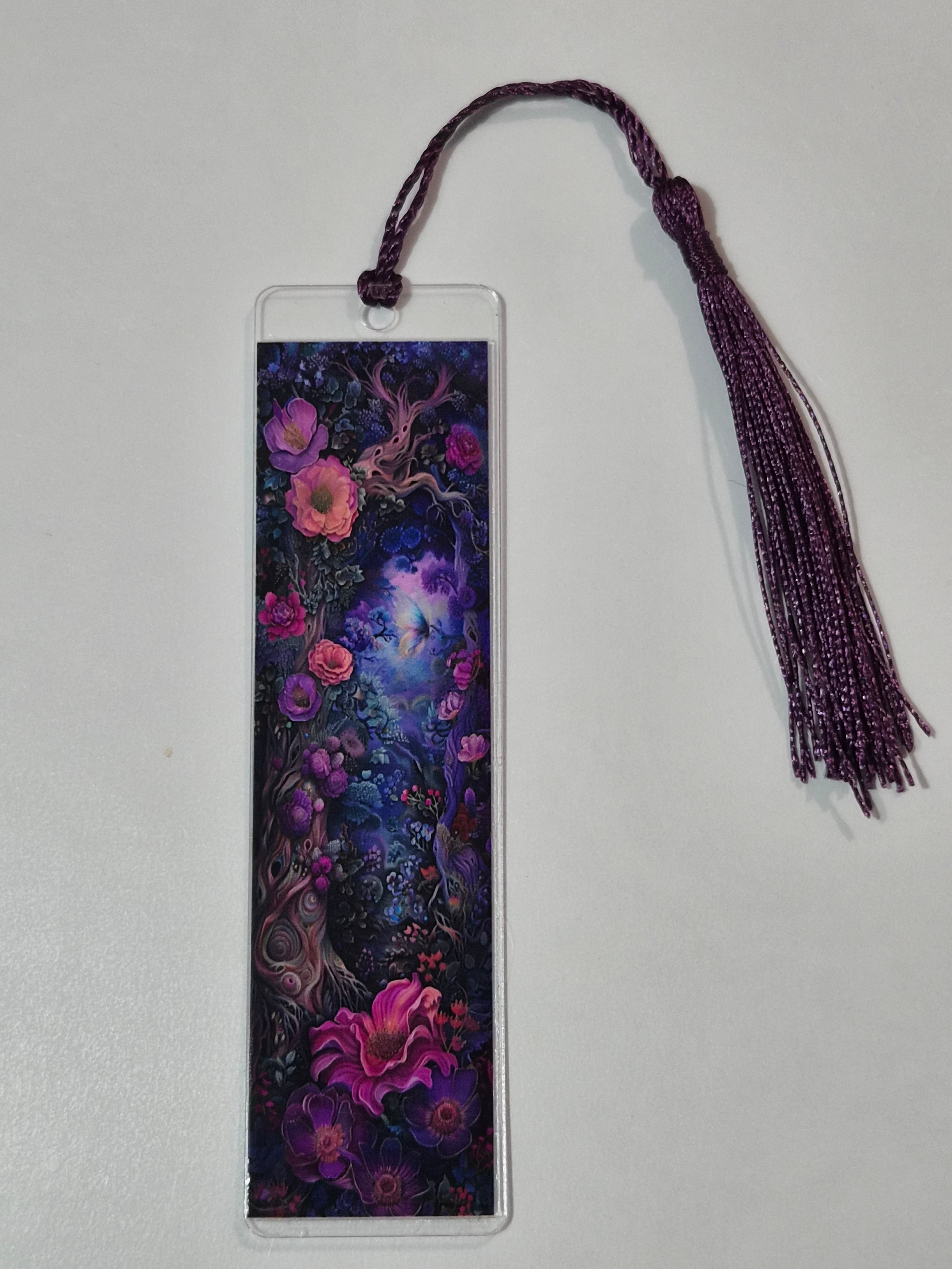 Mummy and Me Acrylic Bookmark Enchanted Forest Collection