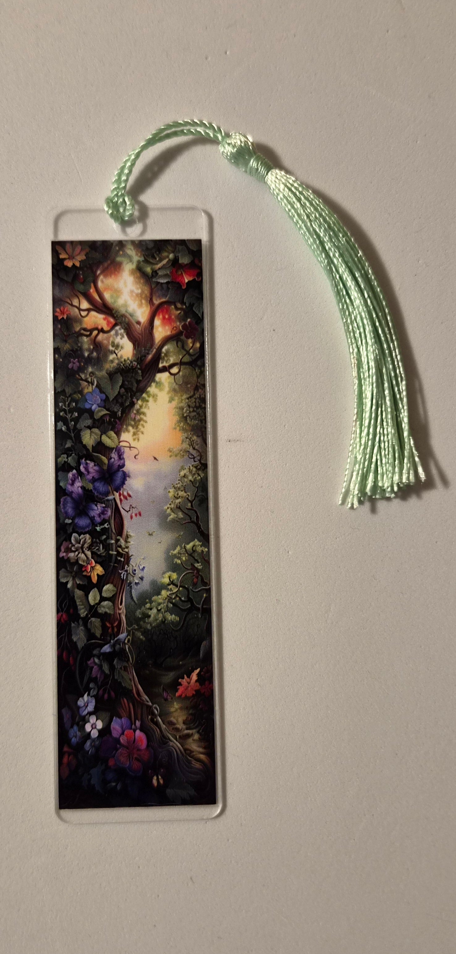 Mummy and Me Acrylic Bookmark Enchanted Forest Collection