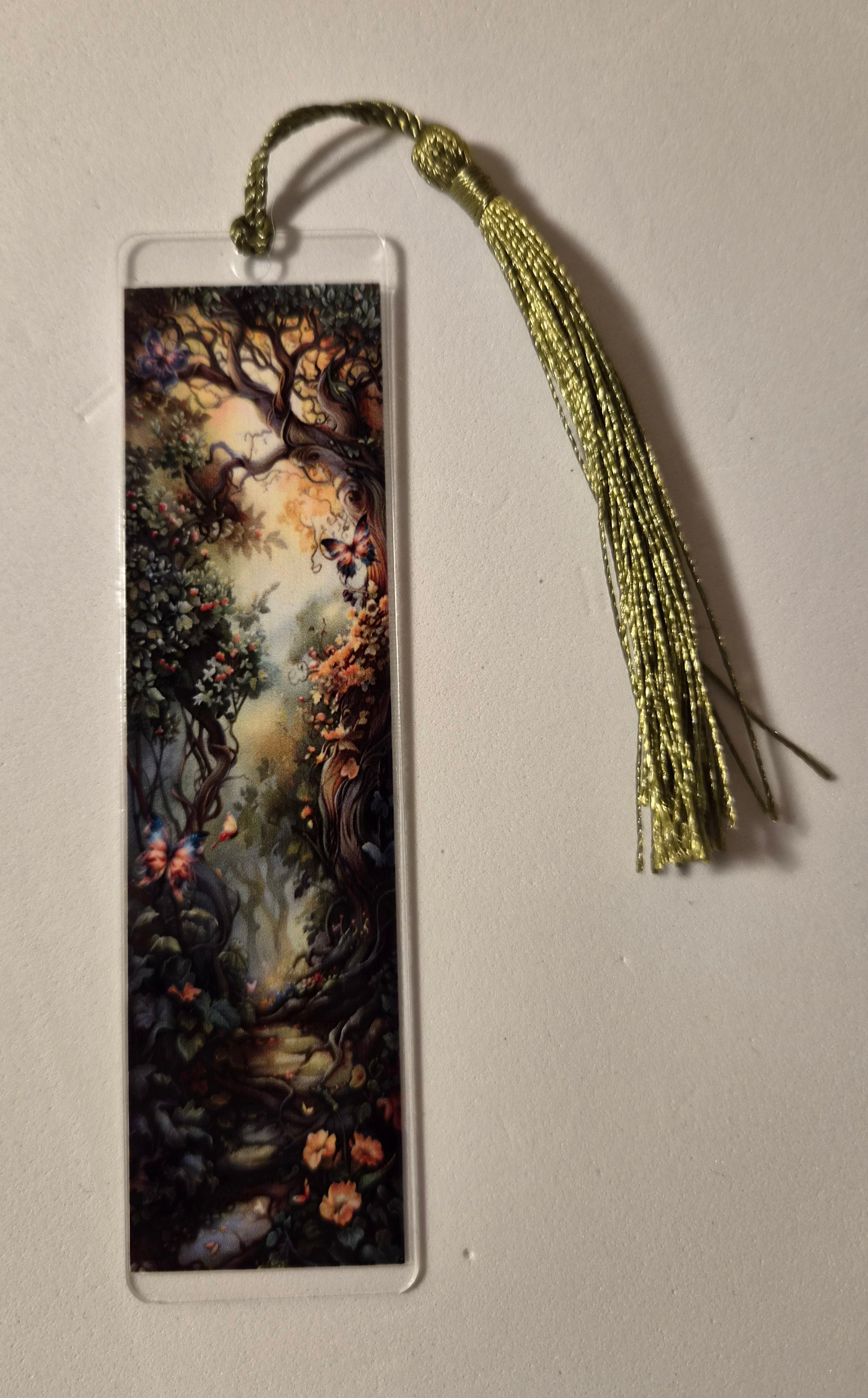 Mummy and Me Acrylic Bookmark Enchanted Forest Collection