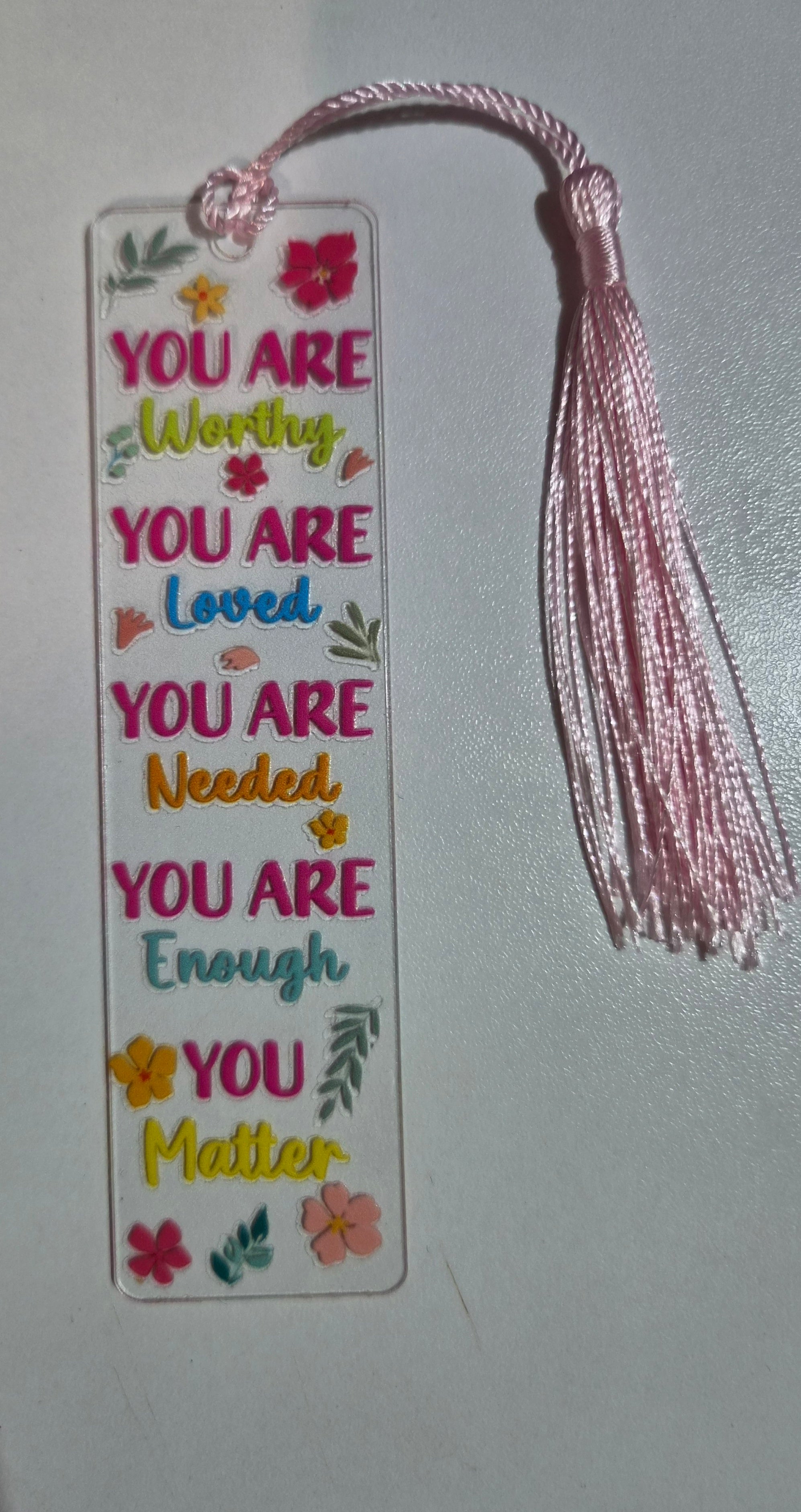 Mummy and Me Acrylic Bookmark Self Love Collection
