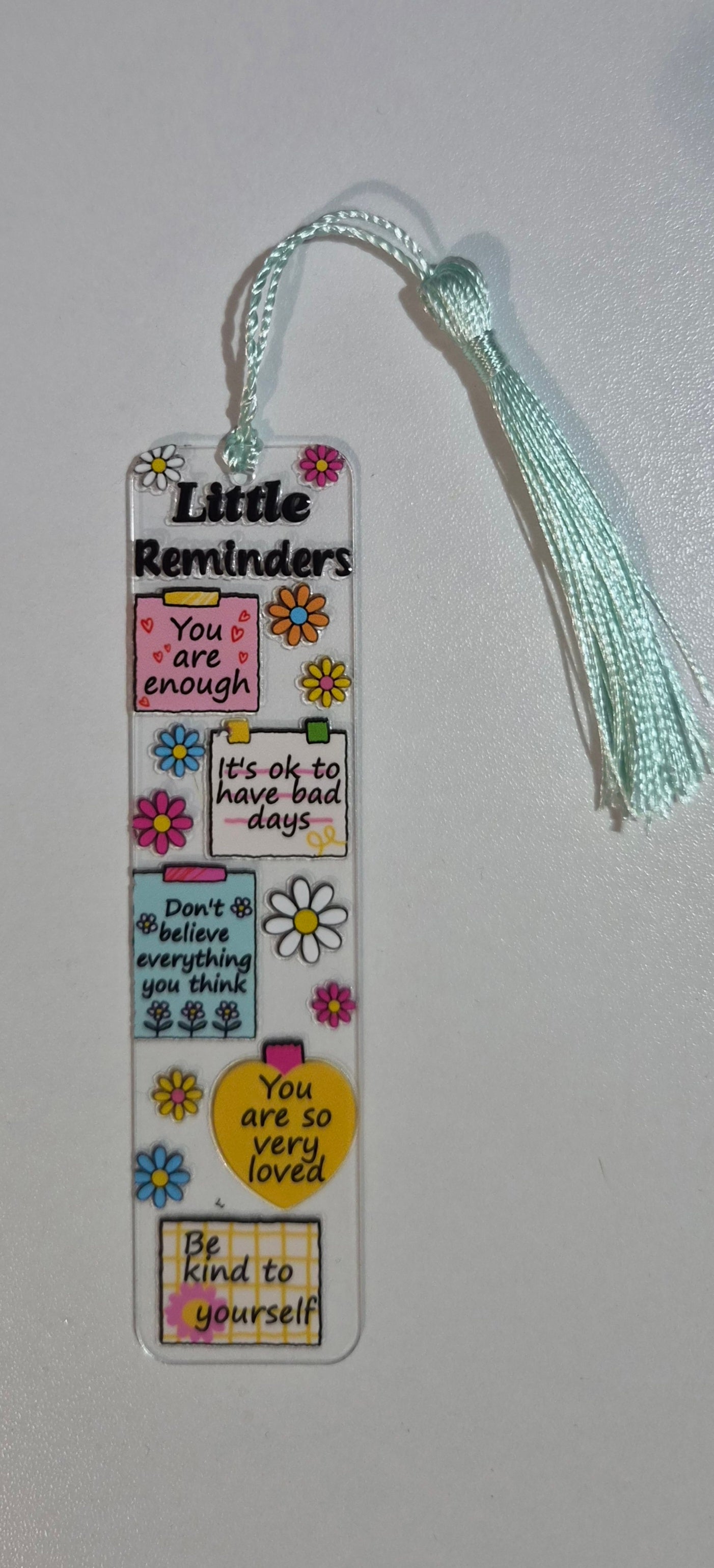 Mummy and Me Acrylic Bookmark Self Love Collection