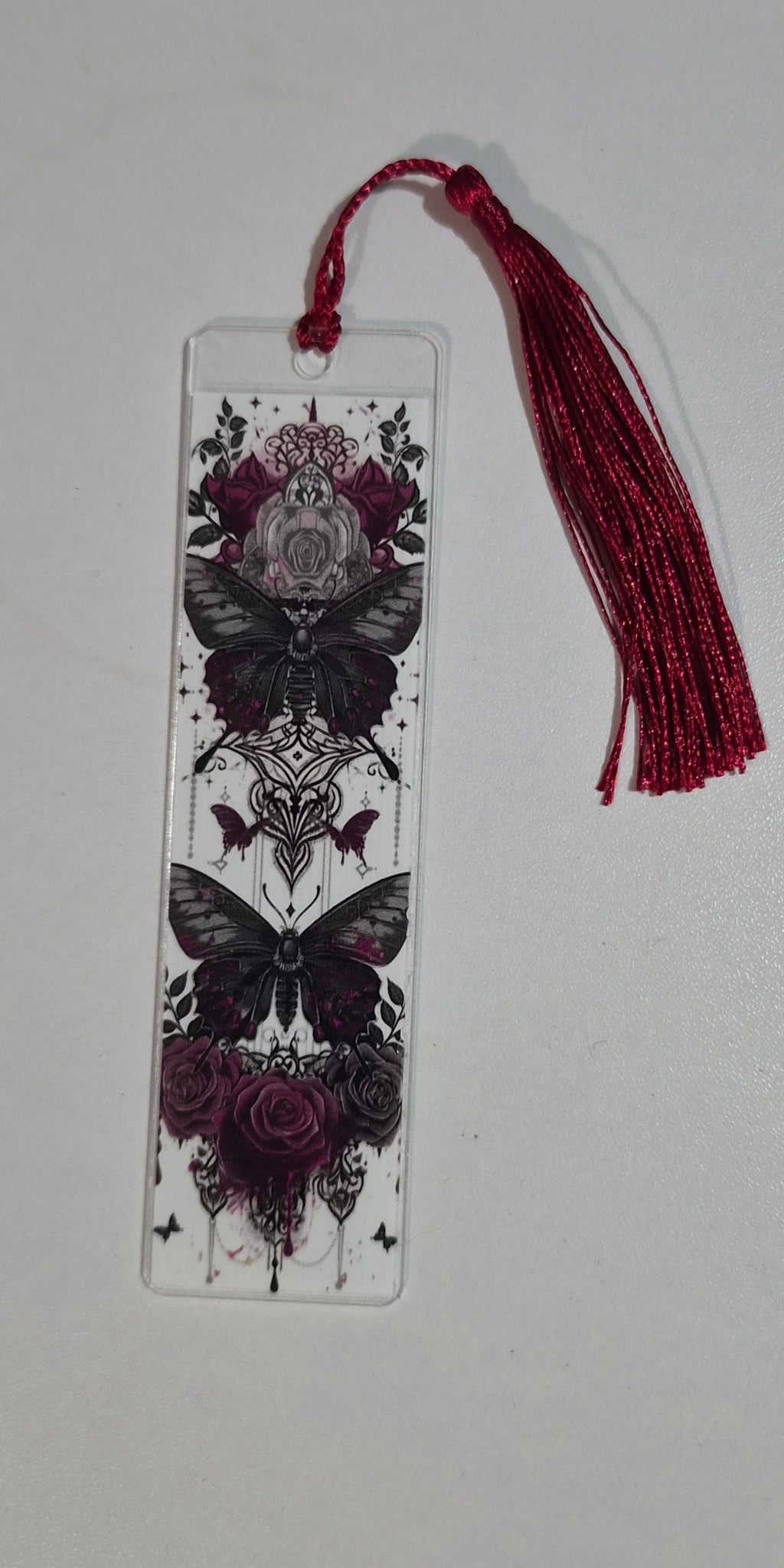 Mummy and Me Acrylic Bookmark Gothic Garden Collection