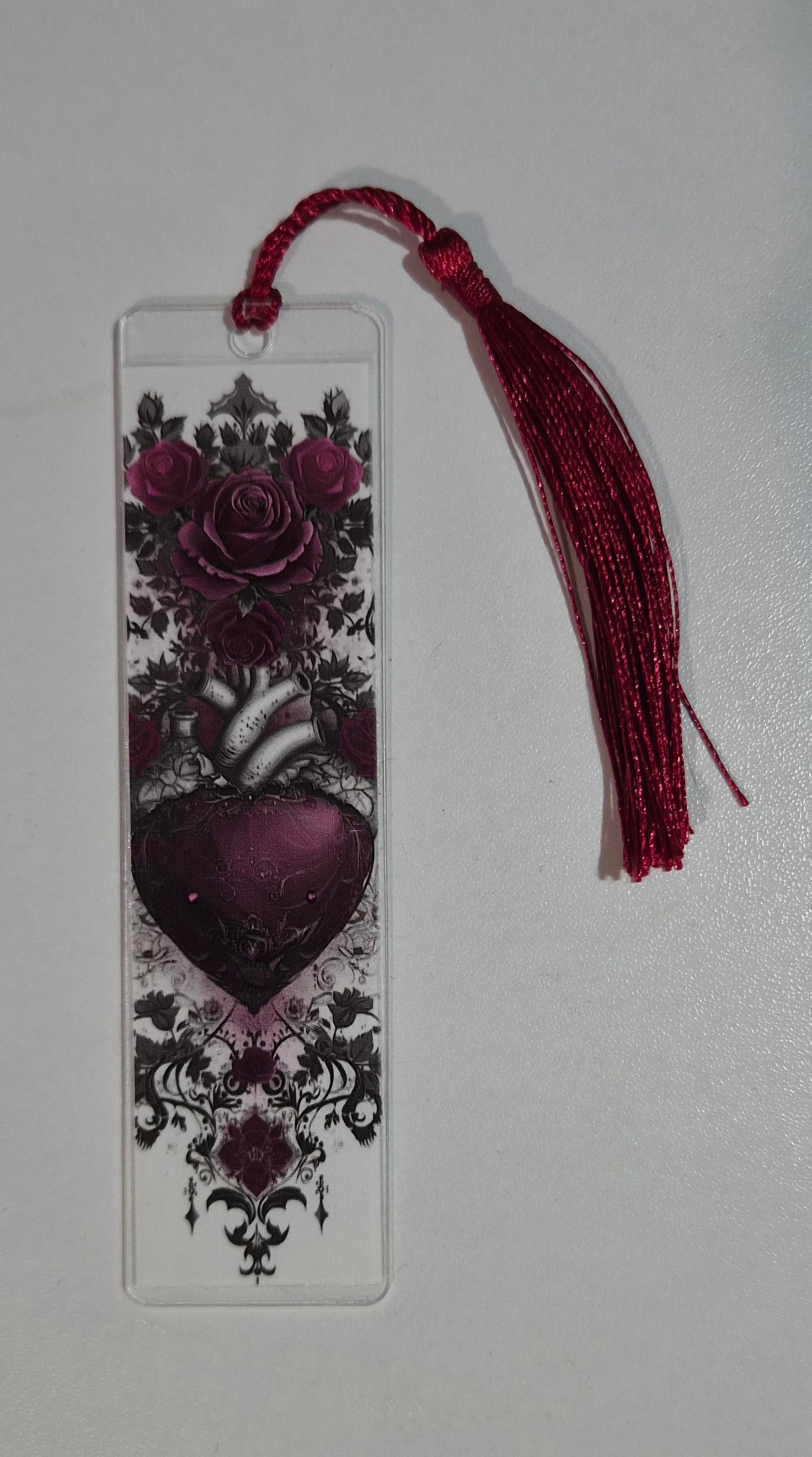 Mummy and Me Acrylic Bookmark Gothic Garden Collection