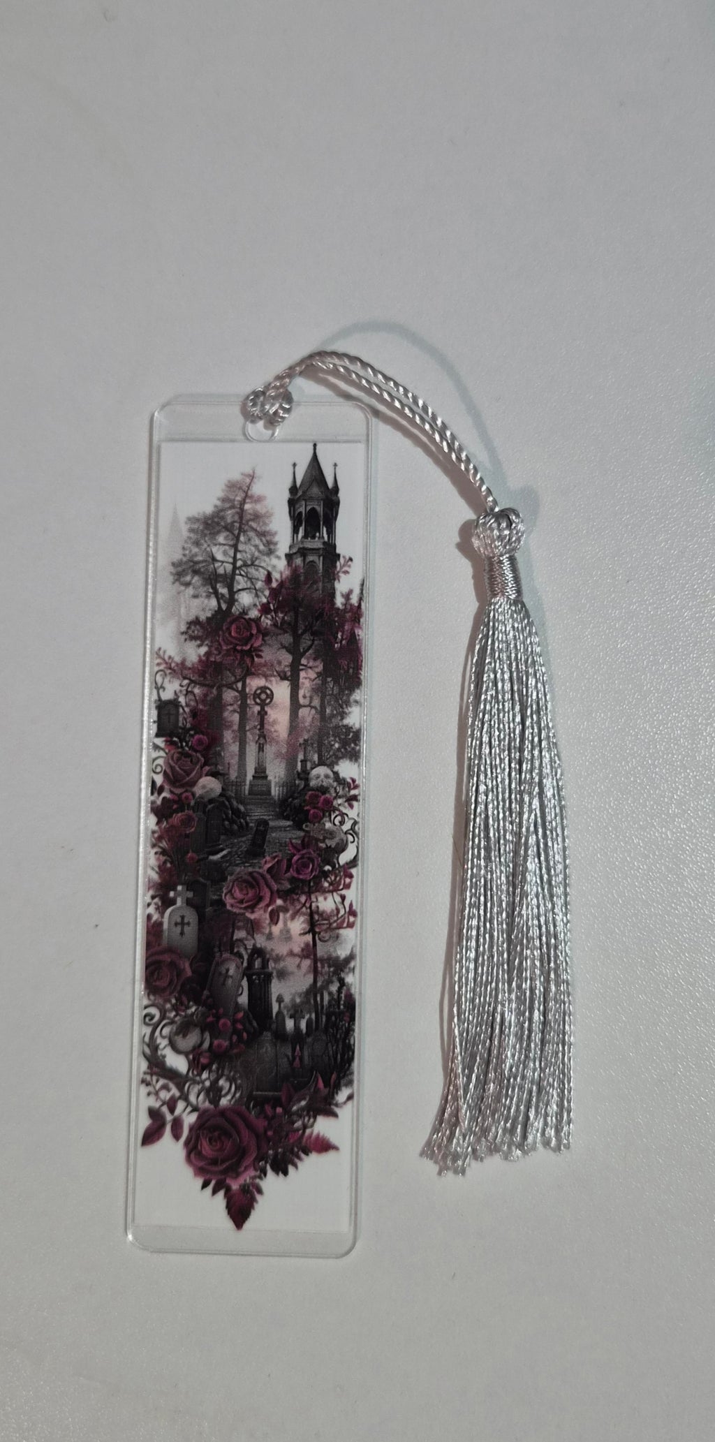 Mummy and Me Acrylic Bookmark Gothic Garden Collection