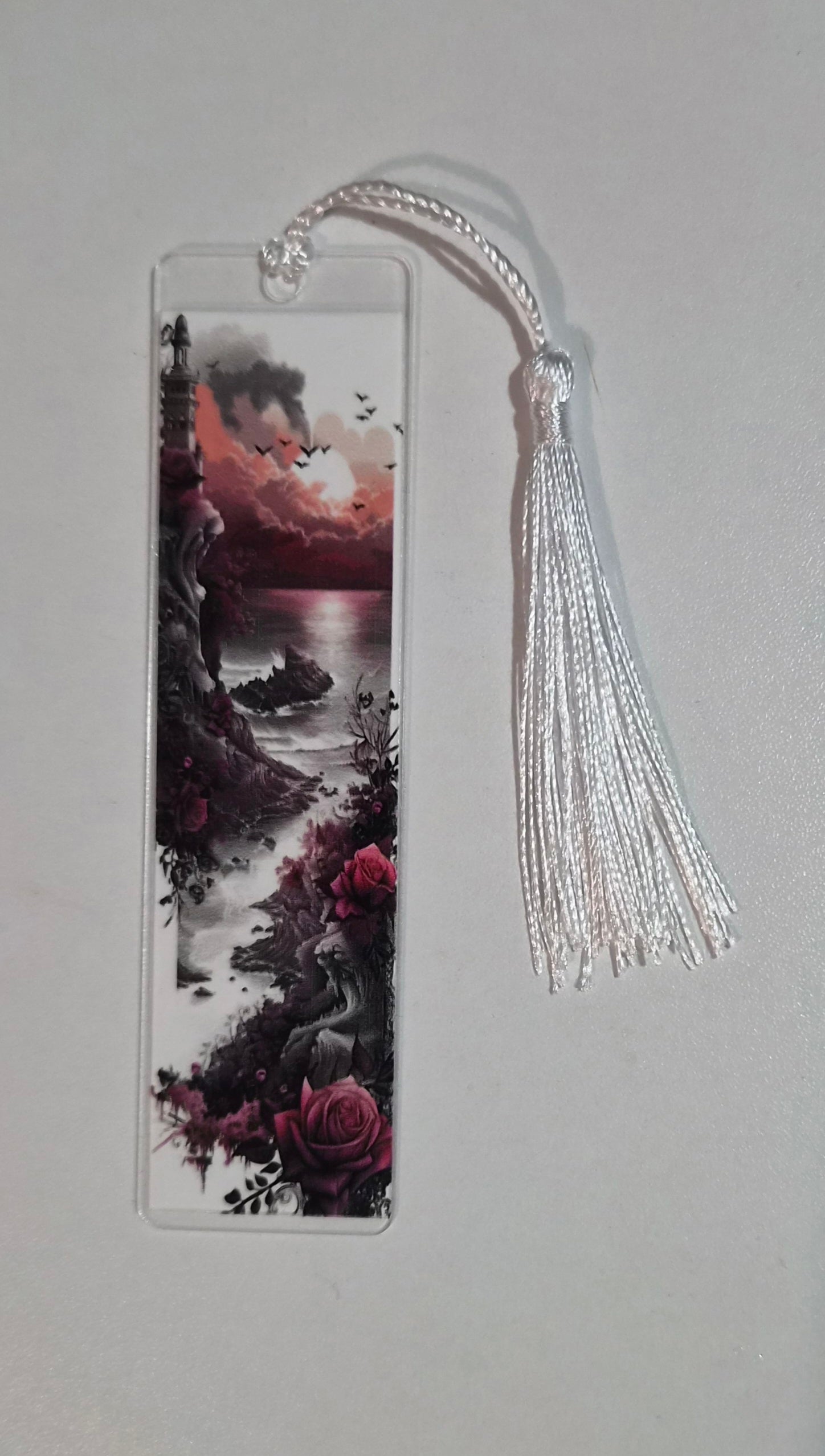 Mummy and Me Acrylic Bookmark Gothic Garden Collection