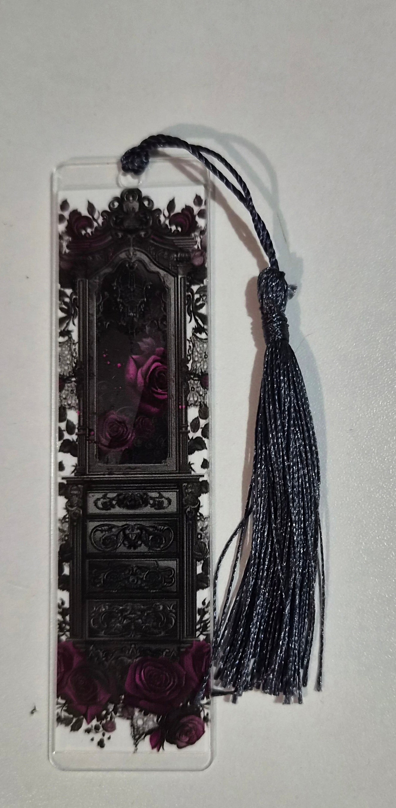 Mummy and Me Acrylic Bookmark Gothic Garden Collection