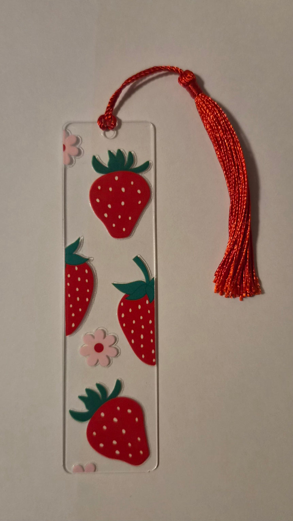 Mummy and Me Acrylic Bookmark Strawberry Collection