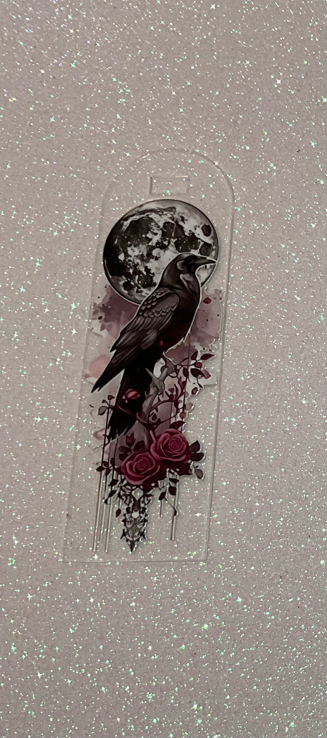 Mummy and Me Acrylic Bookmark Gothic Garden Collection