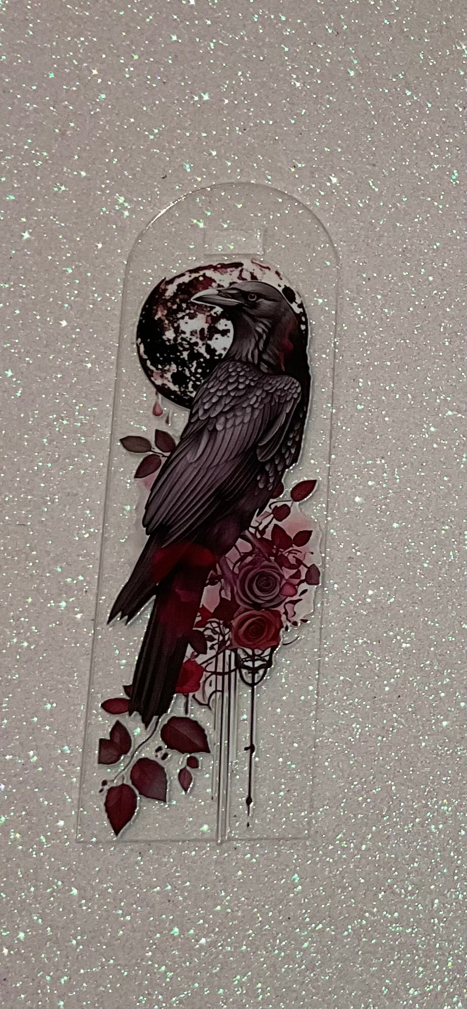 Mummy and Me Acrylic Bookmark Gothic Garden Collection