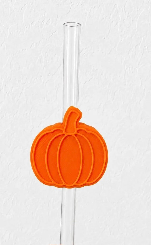 3D Printed Spooky Straw Topper Collection