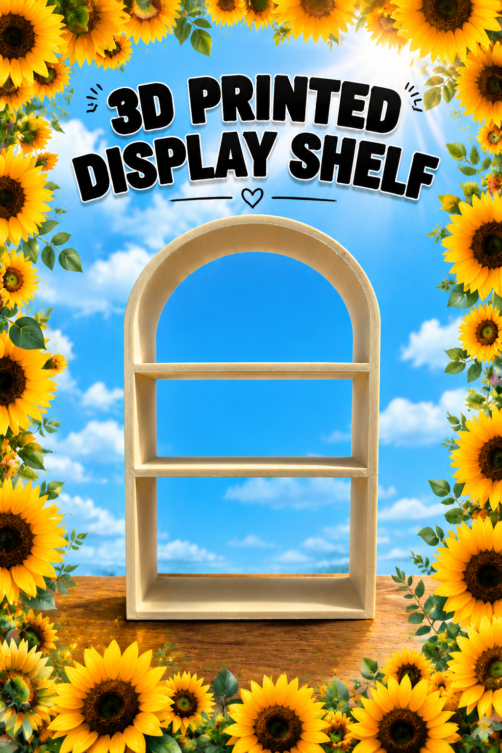 3D Display Shelf