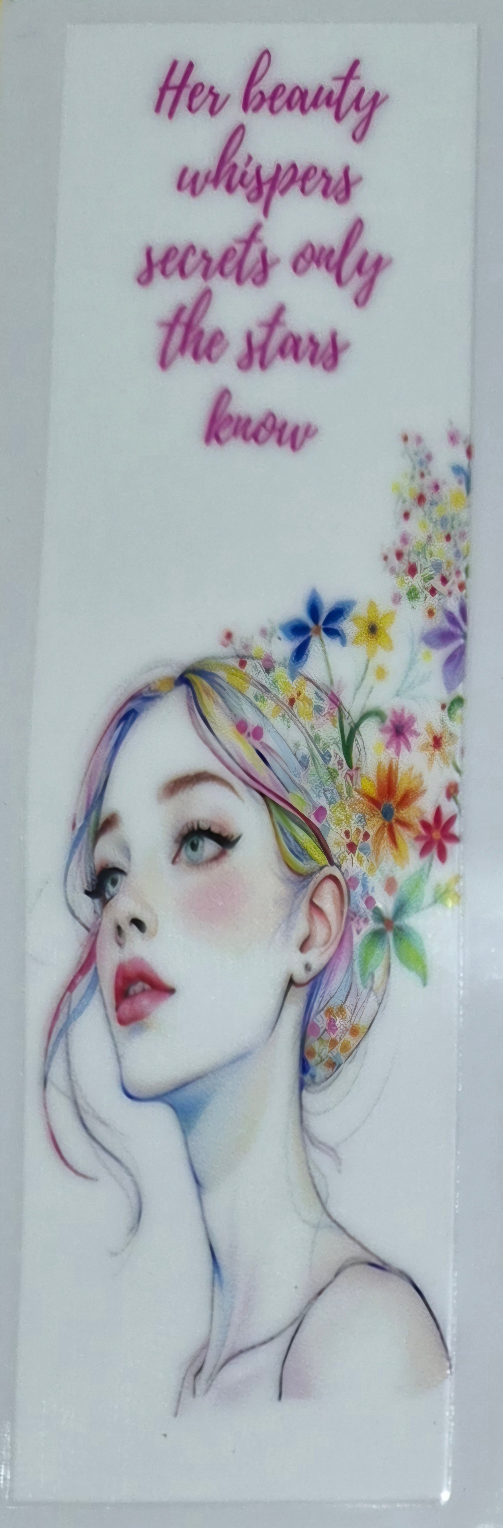 Mummy and Me Acrylic Bookmark Her Beauty Collection
