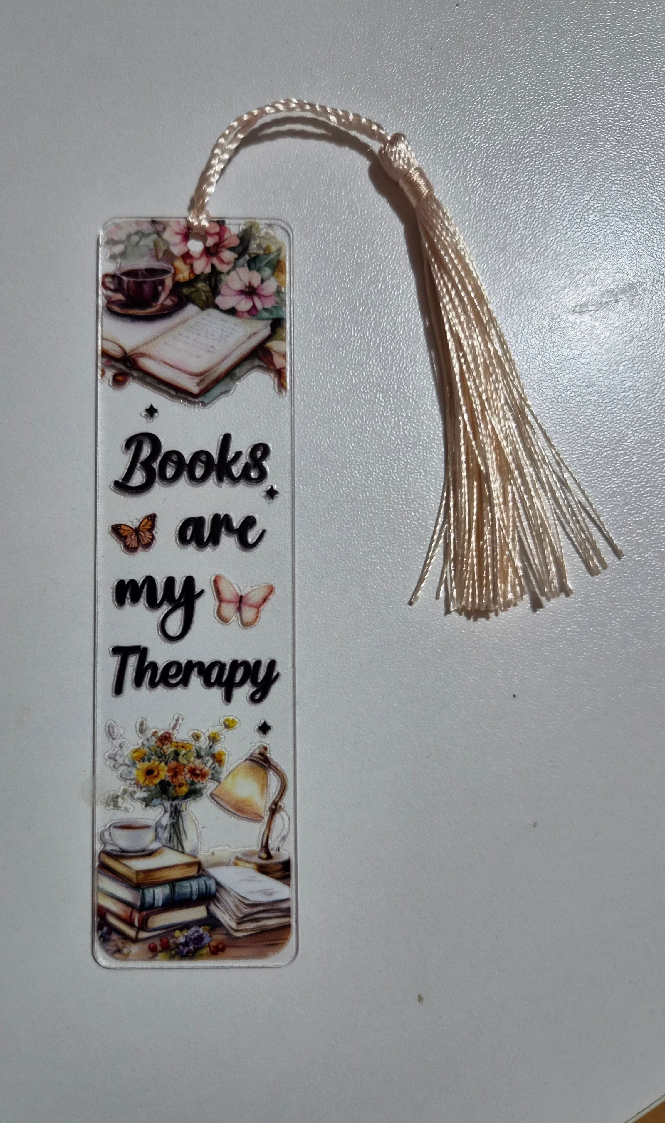Mummy and Me Acrylic Bookmark Floral Quotes Collection