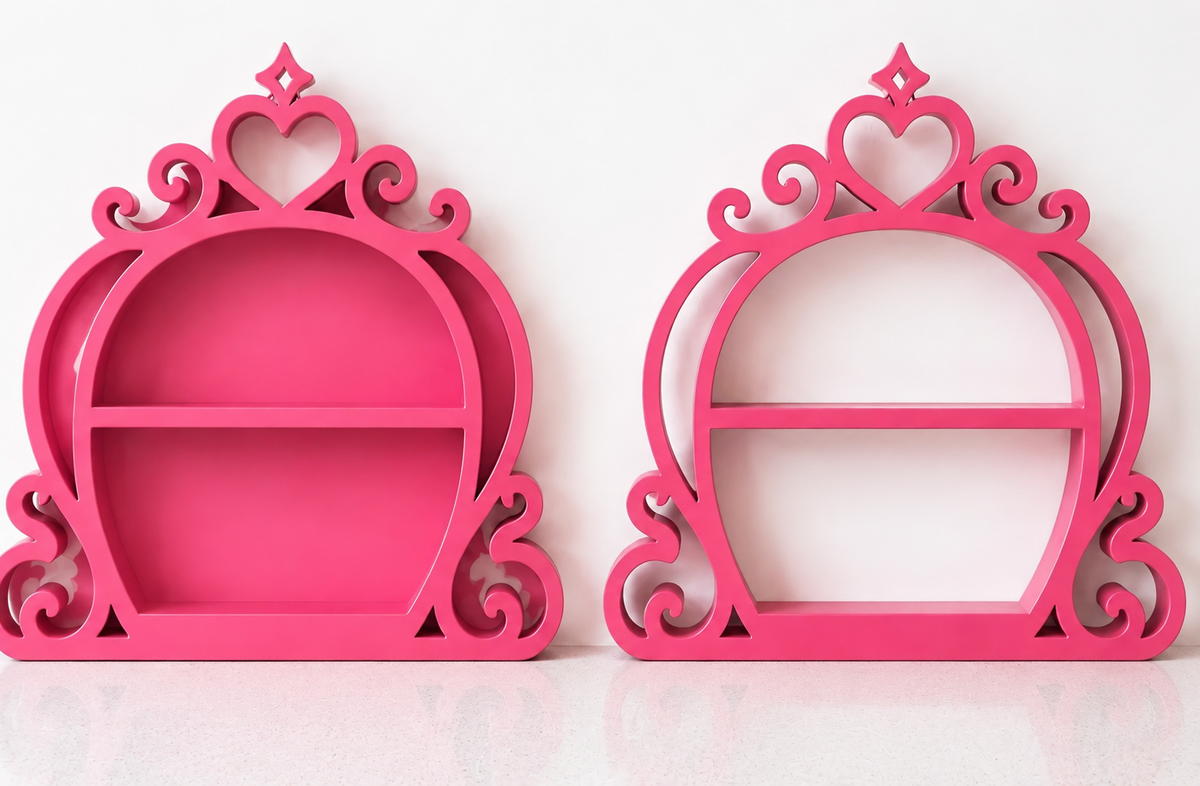3D Printed Display Shelves