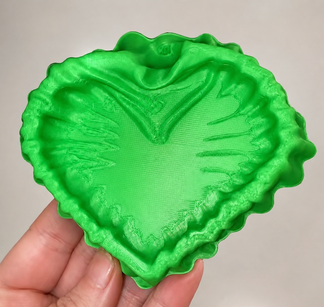 Heart trinket bowl