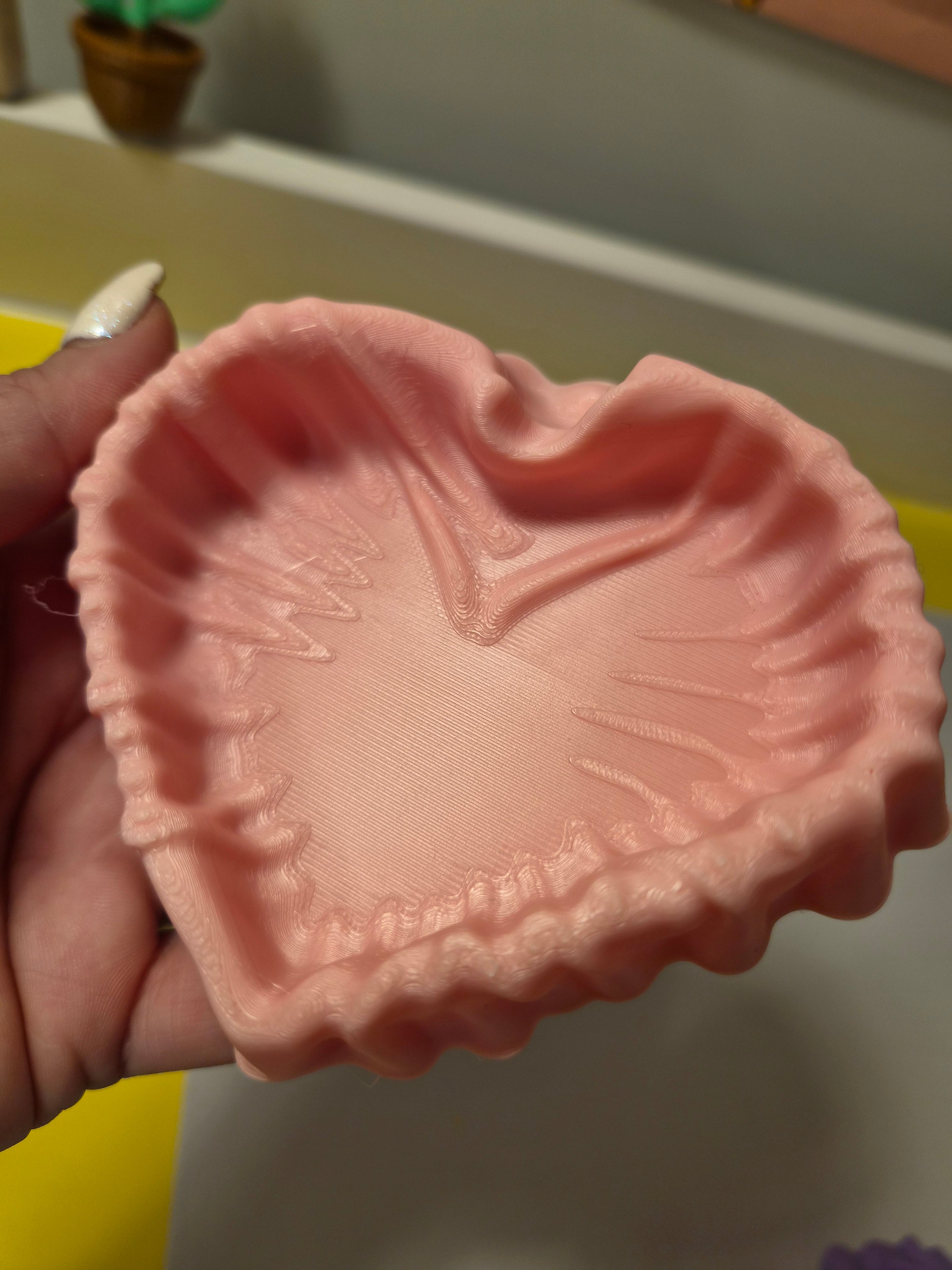 Heart trinket bowl