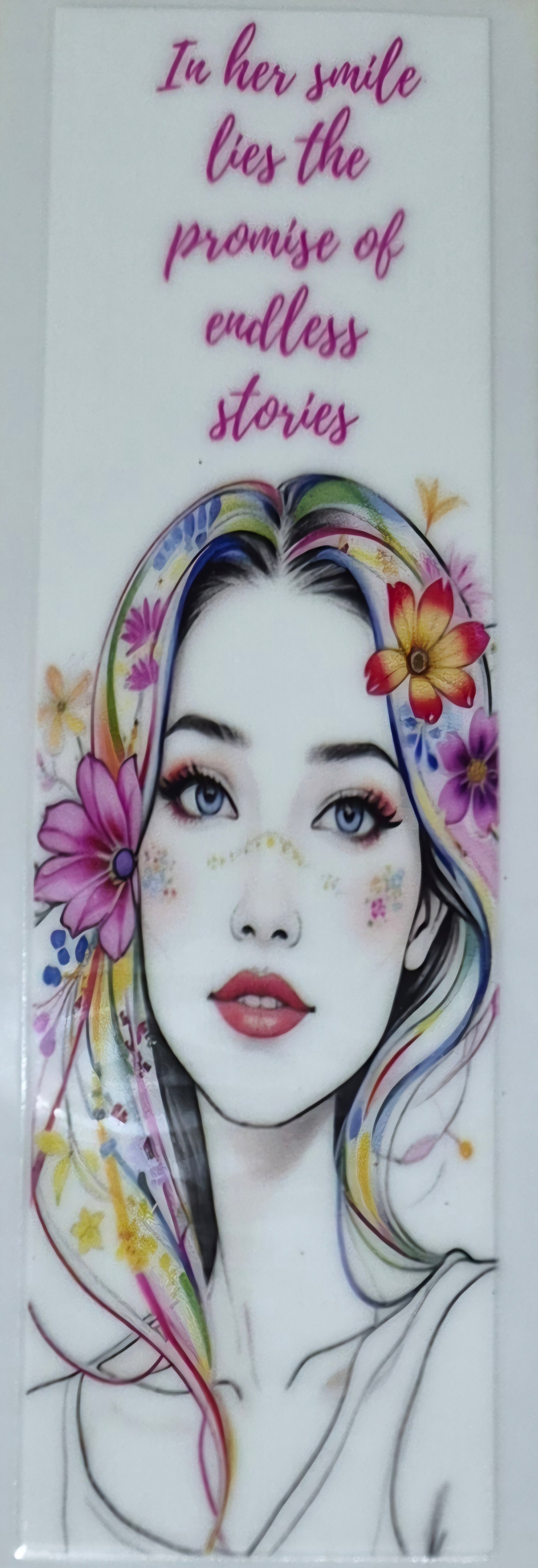 Mummy and Me Acrylic Bookmark Her Beauty Collection