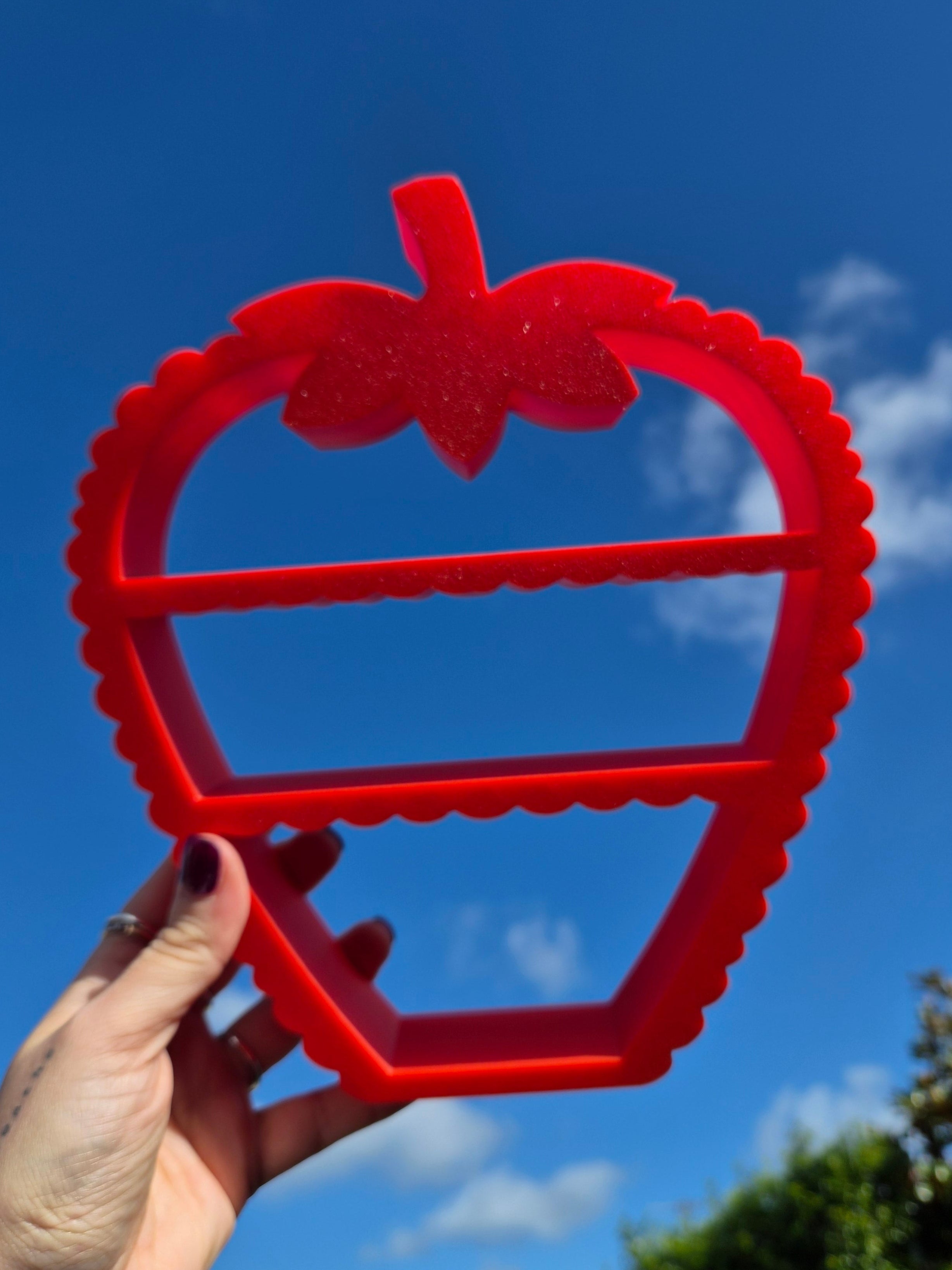 Strawberry 3D Printed Display Shelves