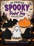 3D Printed Spooky Trinket Tray Collection