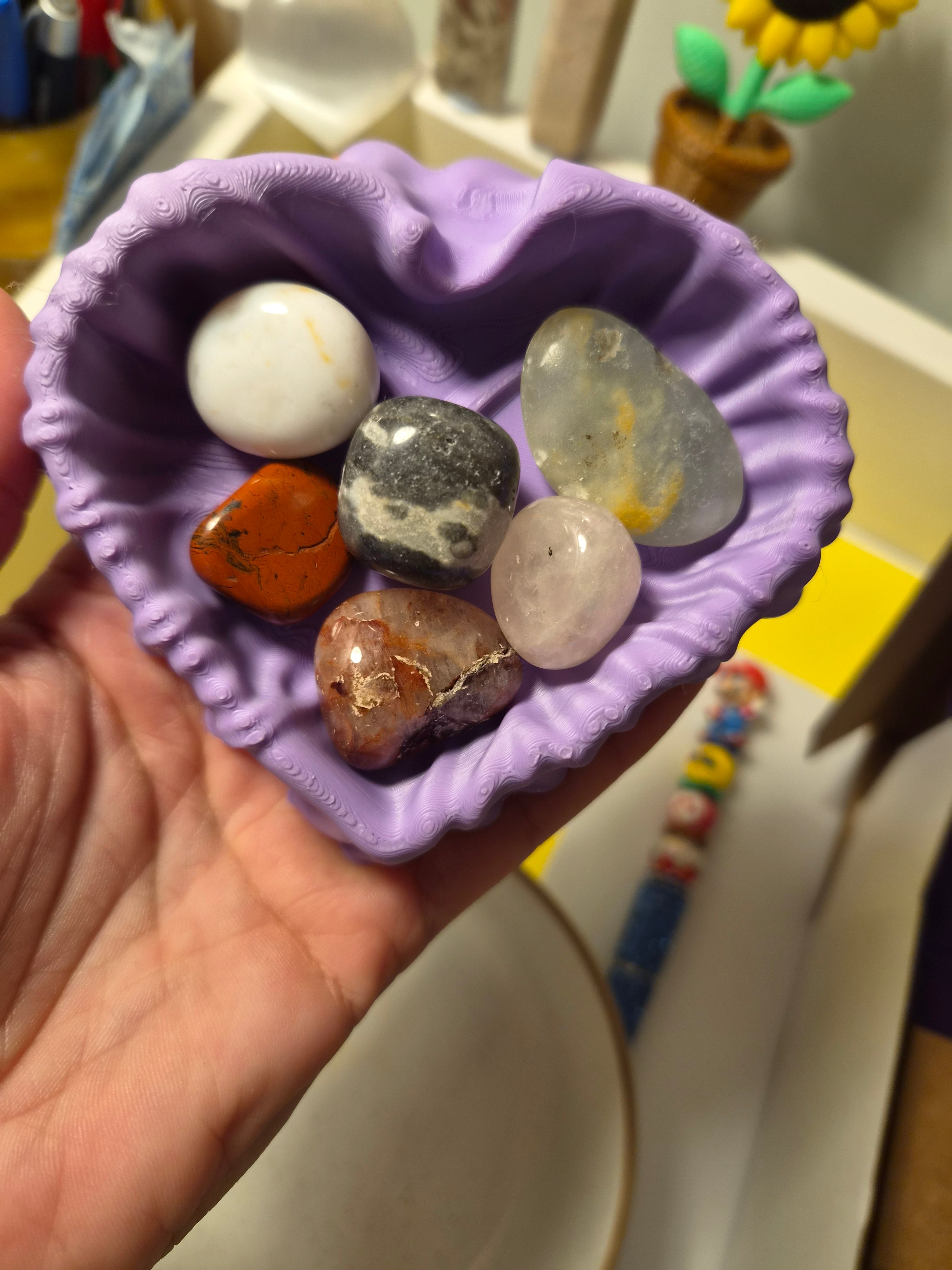 Heart trinket bowl