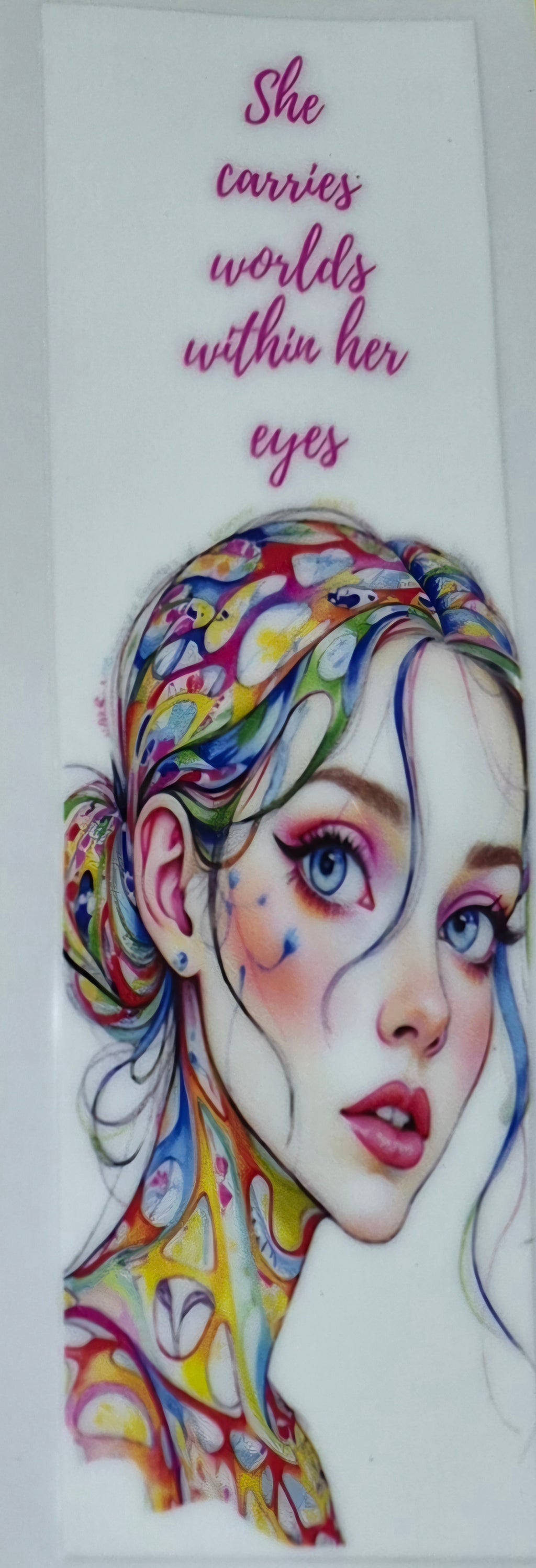 Mummy and Me Acrylic Bookmark Her Beauty Collection