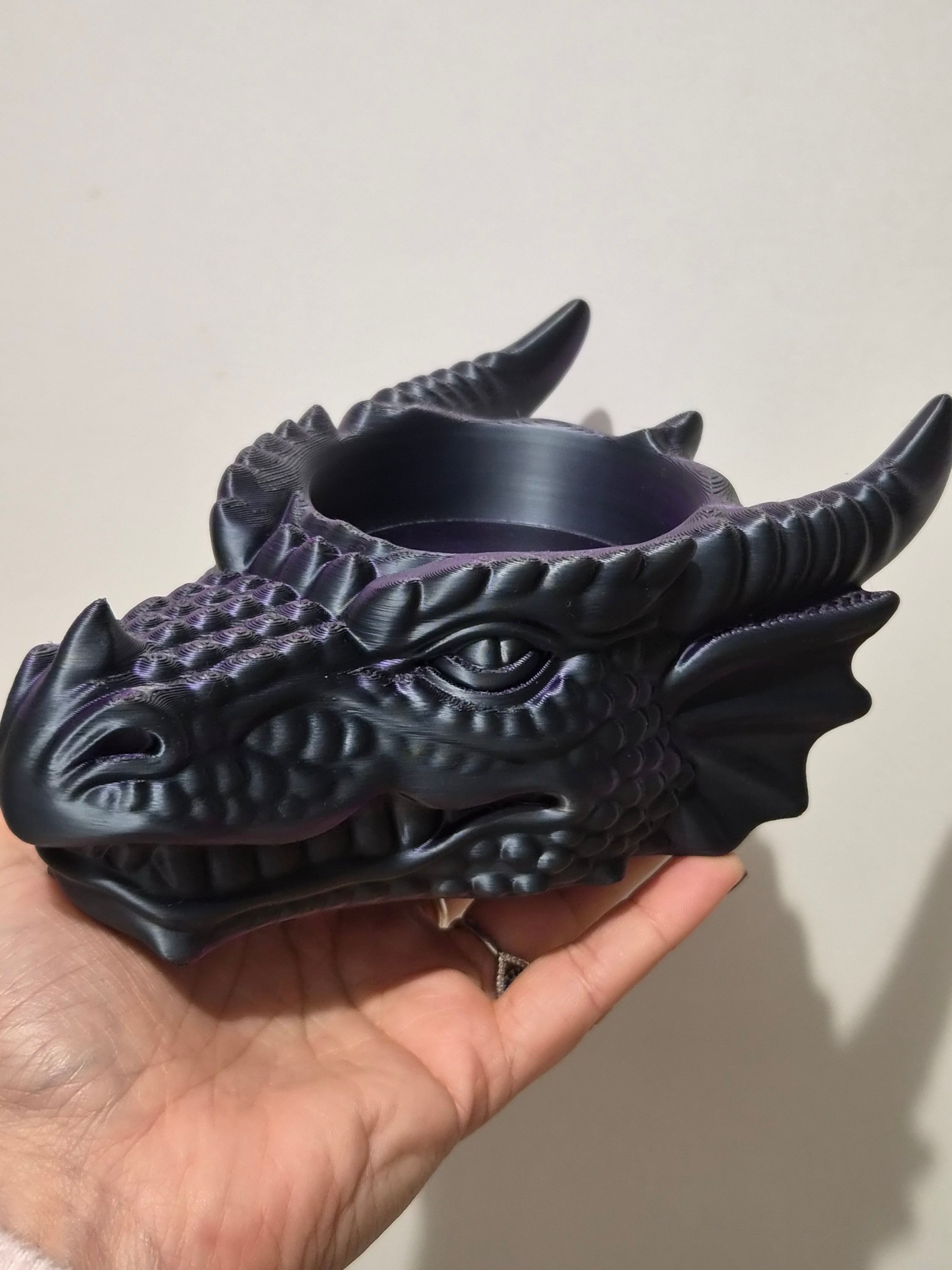 3D Printed Dragon Treasure Bowl