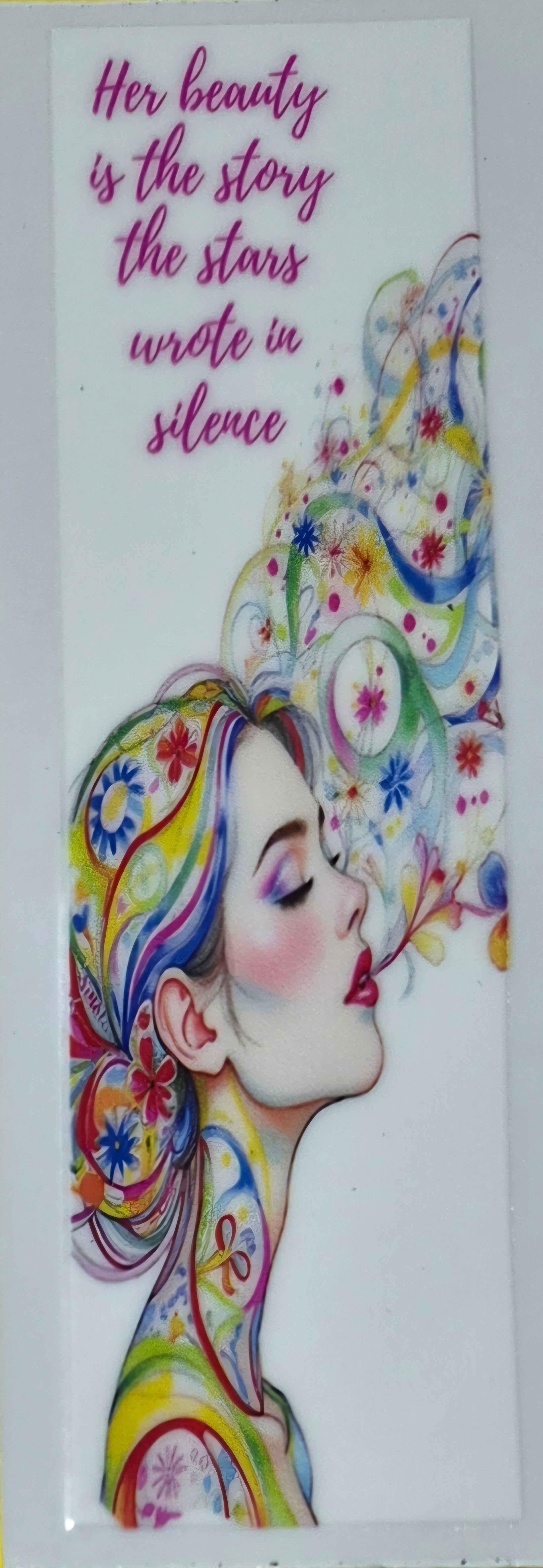Mummy and Me Acrylic Bookmark Her Beauty Collection